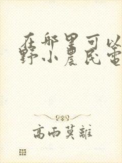 在哪里可以看狂野小农民电视剧