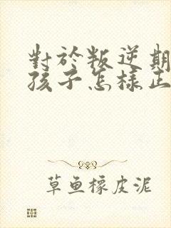 对于叛逆期的男孩子怎样正确引导