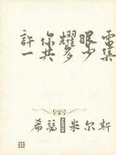 许你耀眼电视剧一共多少集