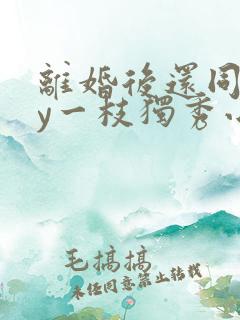 离婚后还同居by一枝独秀小说全文免费