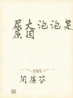 尿大泡泡是什么原因