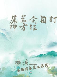 属羊今日打牌财神方位