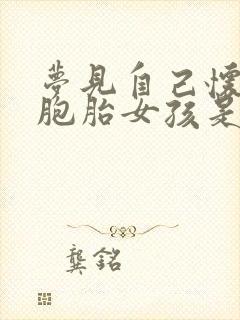 梦见自己怀了双胞胎女孩是什么预兆