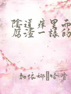 阴道痒里面有豆腐渣一样的白色小块