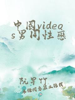中国videos男同性恋