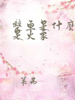 双鱼是什么星座是火象