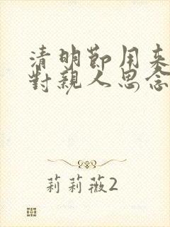 清明节用来表达对亲人思念的诗句