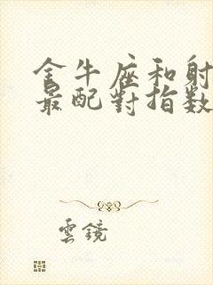 金牛座和射手座最配对指数