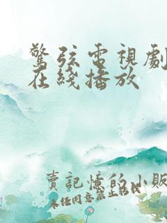 惊弦电视剧高清在线播放