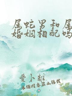 属蛇男和属虎女婚姻相配吗