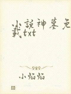小说神墓免费下载txt