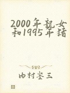 2000年龙女和1995年猪男能婚配吗
