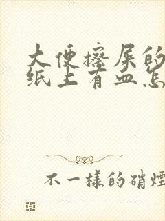 大便擦屎的时候纸上有血怎么回事