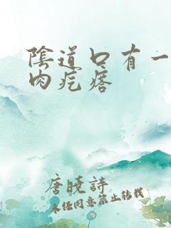 阴道口有一些小肉疙瘩