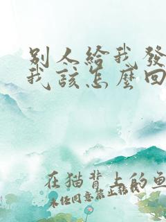 别人给我发红包我该怎么回复