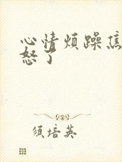 心情烦躁焦虑易怒了