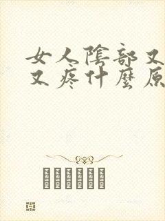 女人阴部又疼痛又疼什么原因