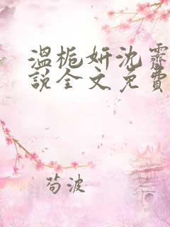 温栀妍沈霁寒小说全文免费