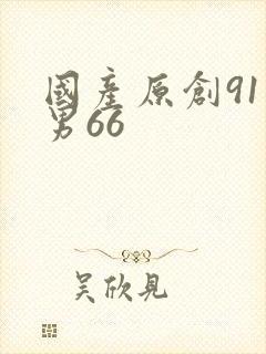 国产原创91宅男66