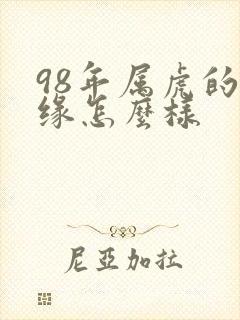 98年属虎的姻缘怎么样