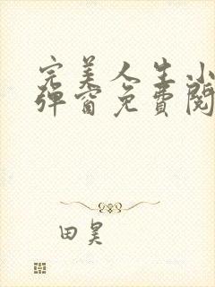 完美人生小说无弹窗免费阅读全文