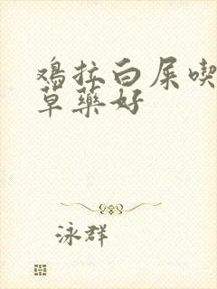 鸡拉白屎吃什么草药好