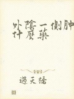 外阴一侧肿痛吃什么药