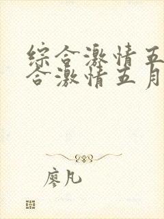 综合激情五月综合激情五月激情1