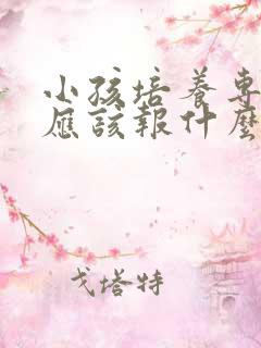 小孩培养专注力应该报什么培训班