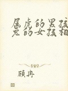 属虎的男孩和属兔的女孩相配吗