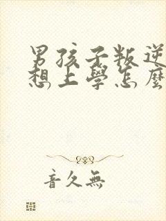 男孩子叛逆期不想上学怎么办