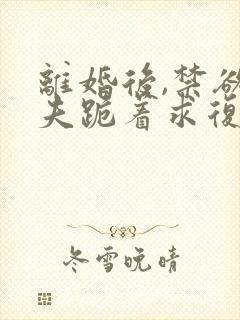 离婚后,禁欲前夫跪着求复合傅淮舟大结局