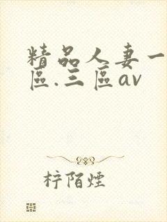 精品人妻一区二区.三区av