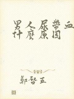 男人尿带血丝是什么原因