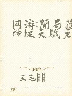 网游:开局获得神级天赋免费阅读