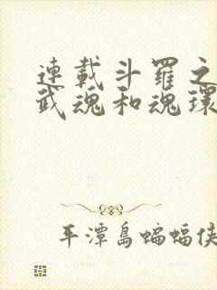 连载斗罗之我的武魂和魂环能自己修炼