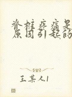 脊椎疼痛是什么原因引起的