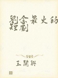 刘念最火的三部短剧