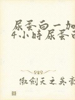 尿蛋白一加,24小时尿蛋白定量正常