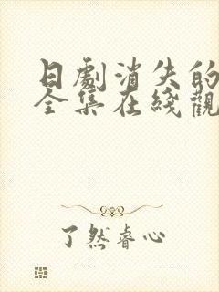 日剧消失的初恋全集在线观看