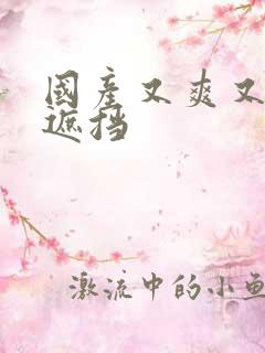 国产又爽又黄无遮挡