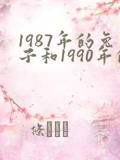 1987年的兔子和1990年的马