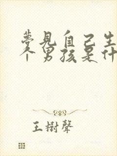 梦见自己生了四个男孩是什么征兆