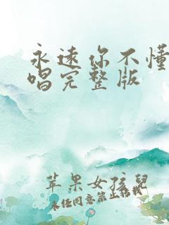 永远你不懂我原唱完整版