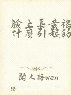 脸上长黄褐斑是什么引起的