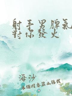 射手男脾气不好对你发火