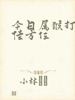 今日属猴打牌最佳方位