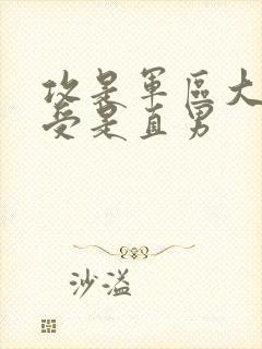 攻是军区大佬,受是直男