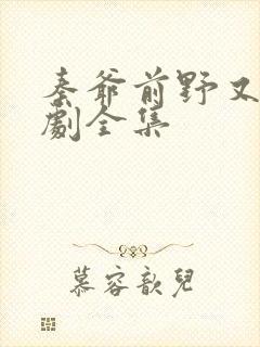 秦爷前野又飒短剧全集