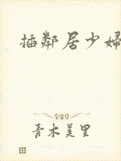 插邻居少妇的穴